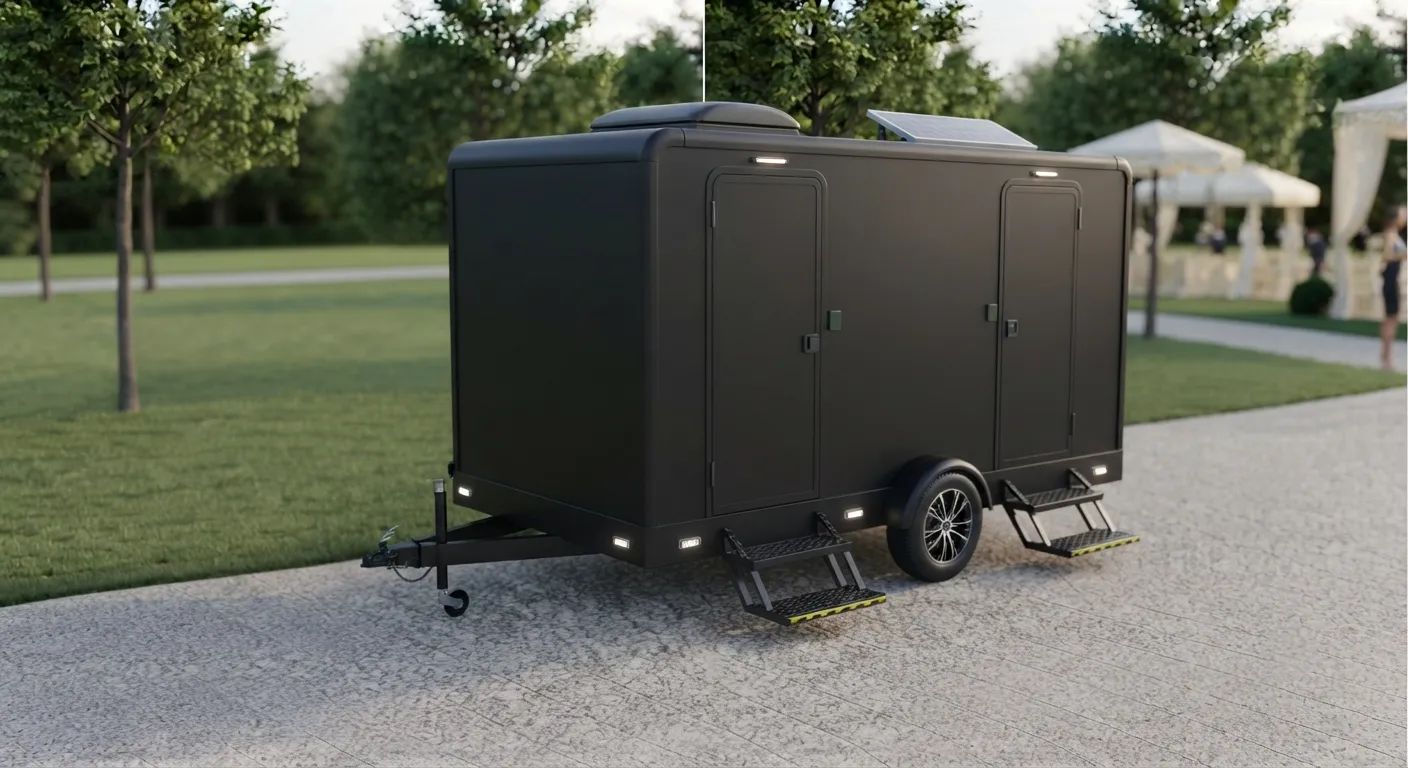 2 Stall Restroom Trailer in Napa, CA