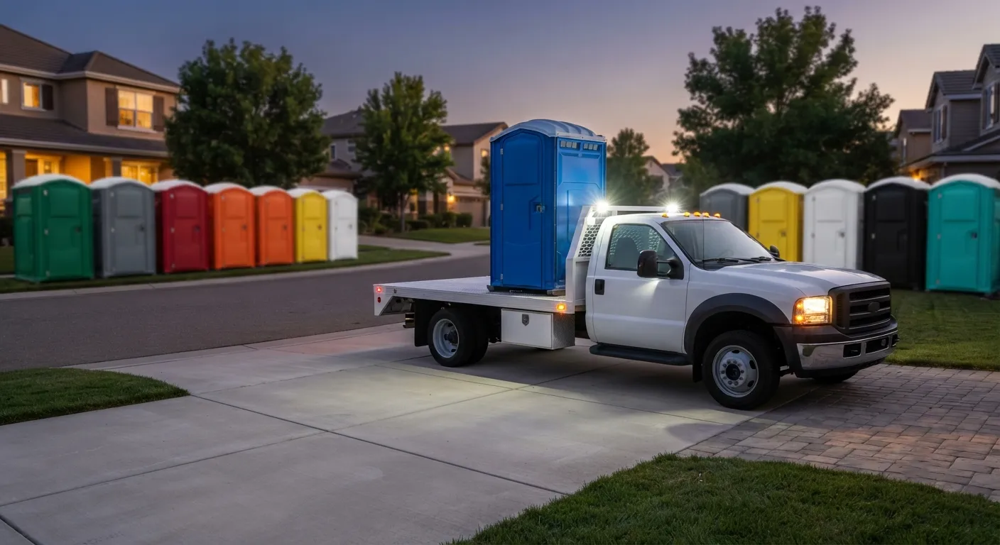 Emergency Porta Potty Rental in Napa, CA