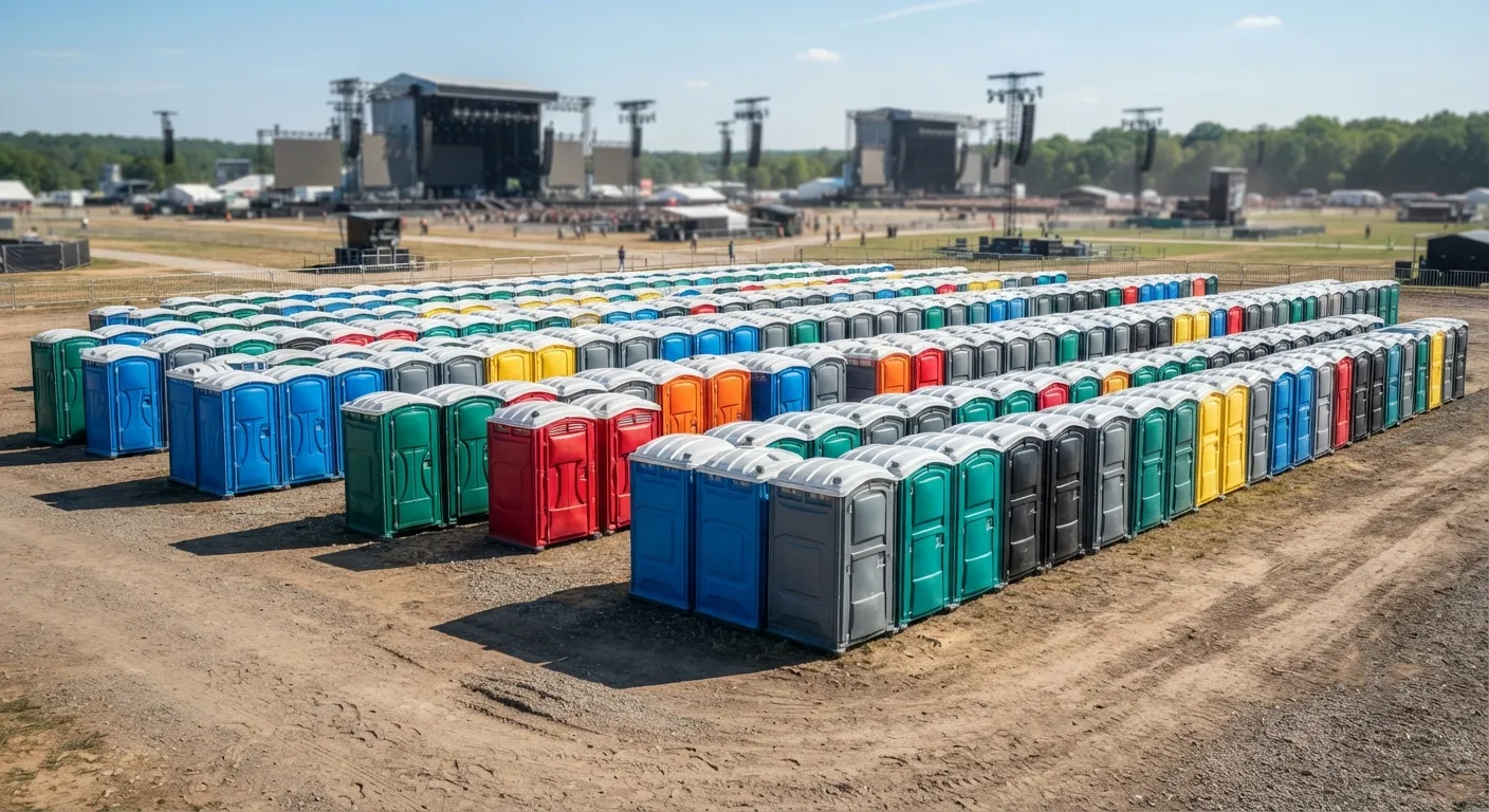 Festival Restroom Rental in Napa, CA