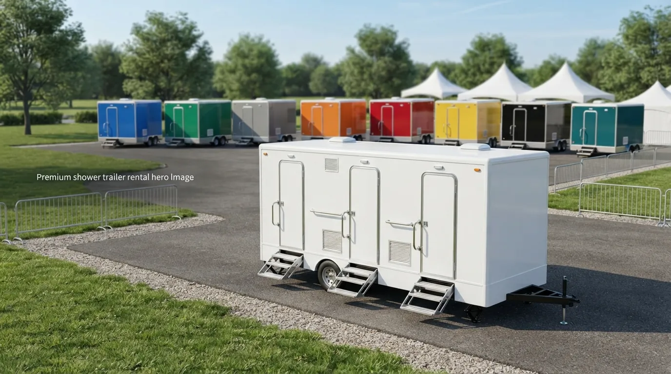 Shower Trailer Rental in Napa, CA