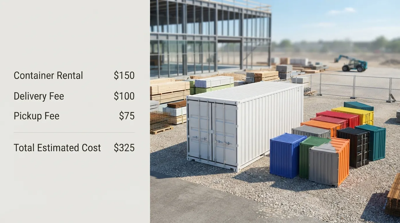 Storage Container Rental Cost in Napa, CA